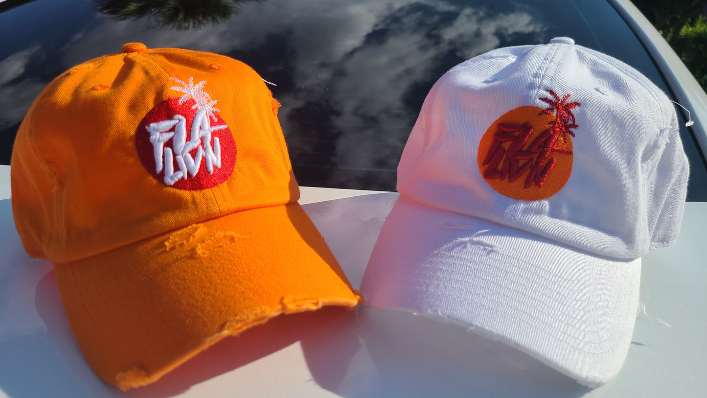 FLA LIV'N HOMETEAM T-SHIRT and HATS Orange-White