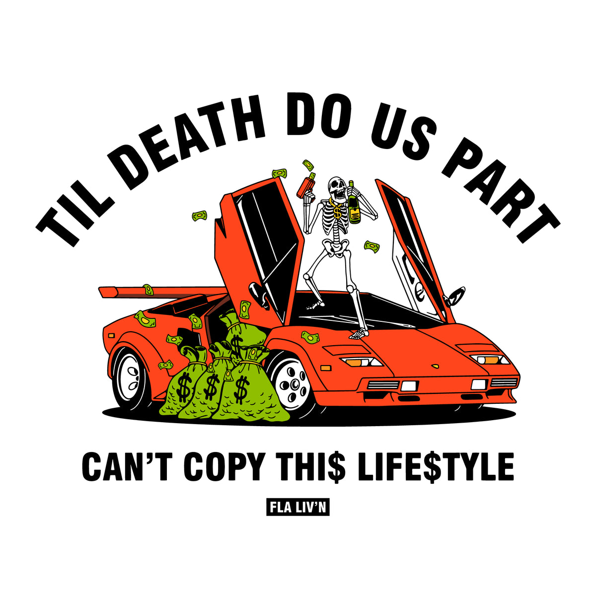 Til Death Do Us Part Tee — White