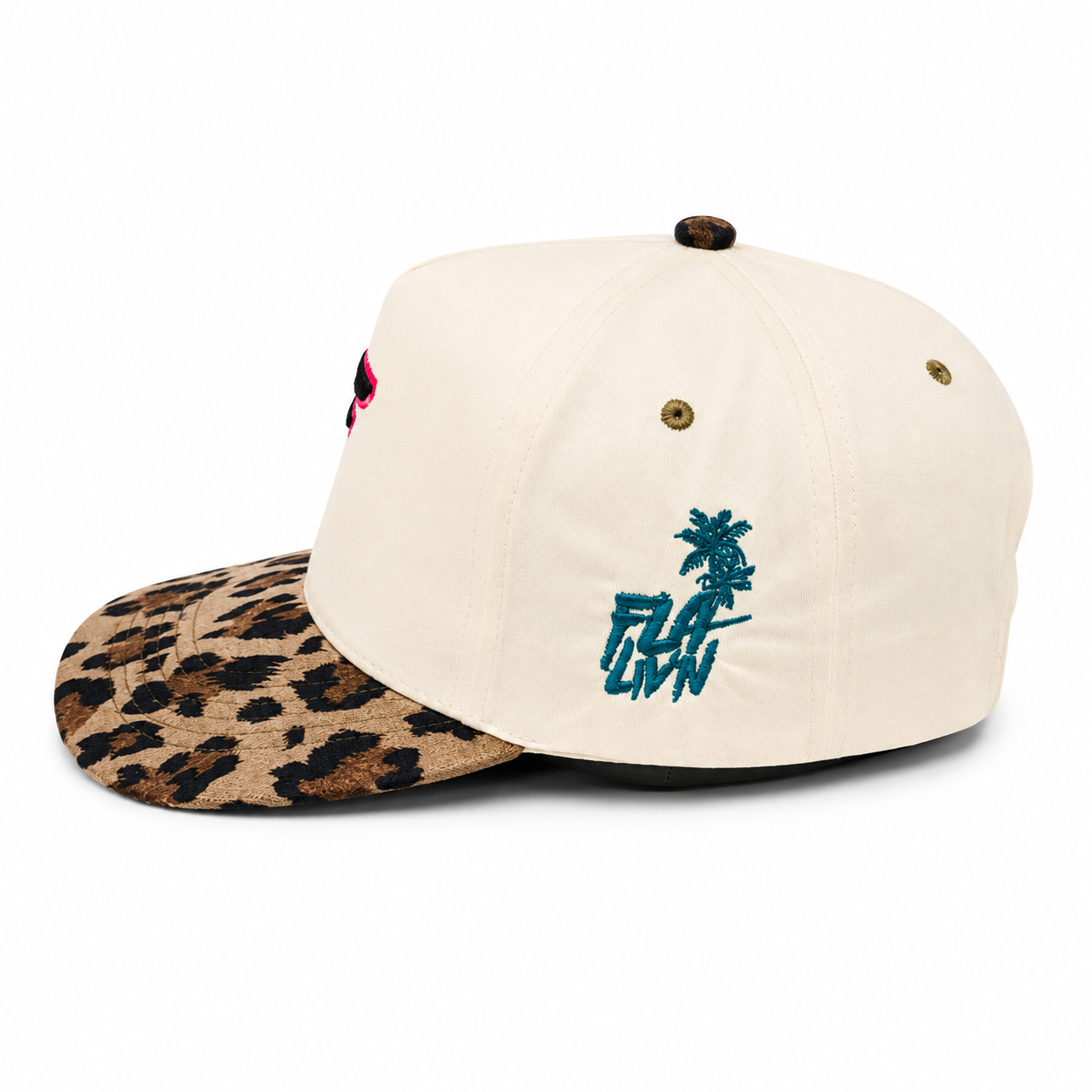 South Beach Animal — Cream/Leopard
