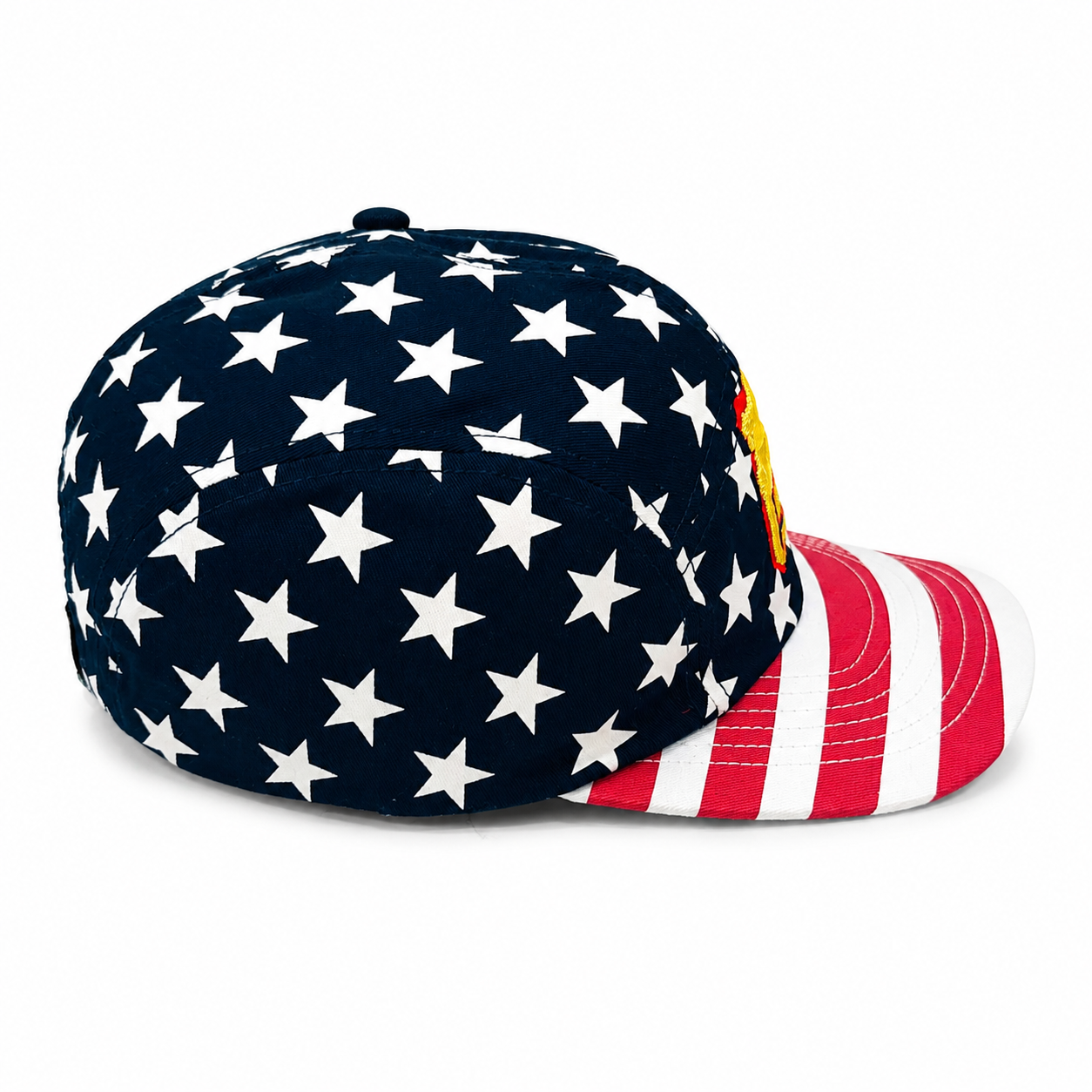 Sunshine & Stripes Strapback — Navy/Stars