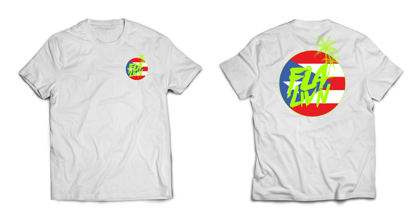 FLA LIV'N Flag Tee Shirt