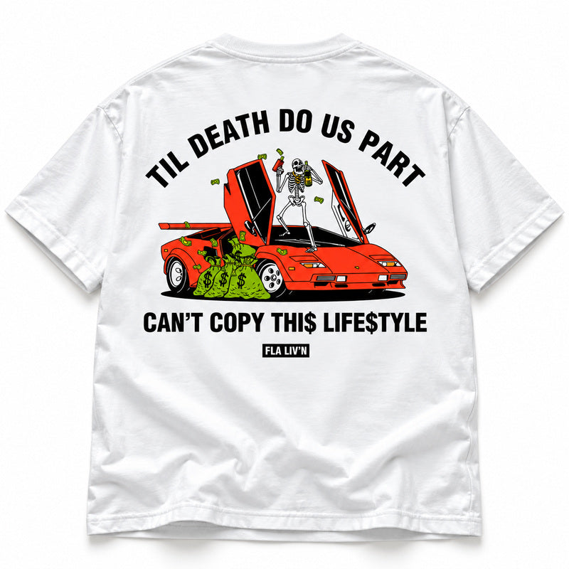 Til Death Do Us Part Tee — White