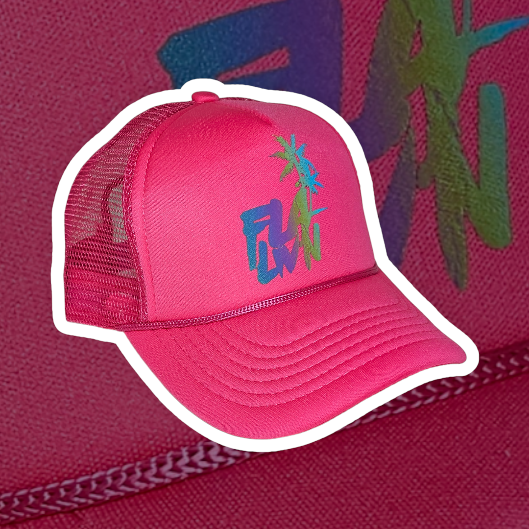 Hot Pink Trucker Hat