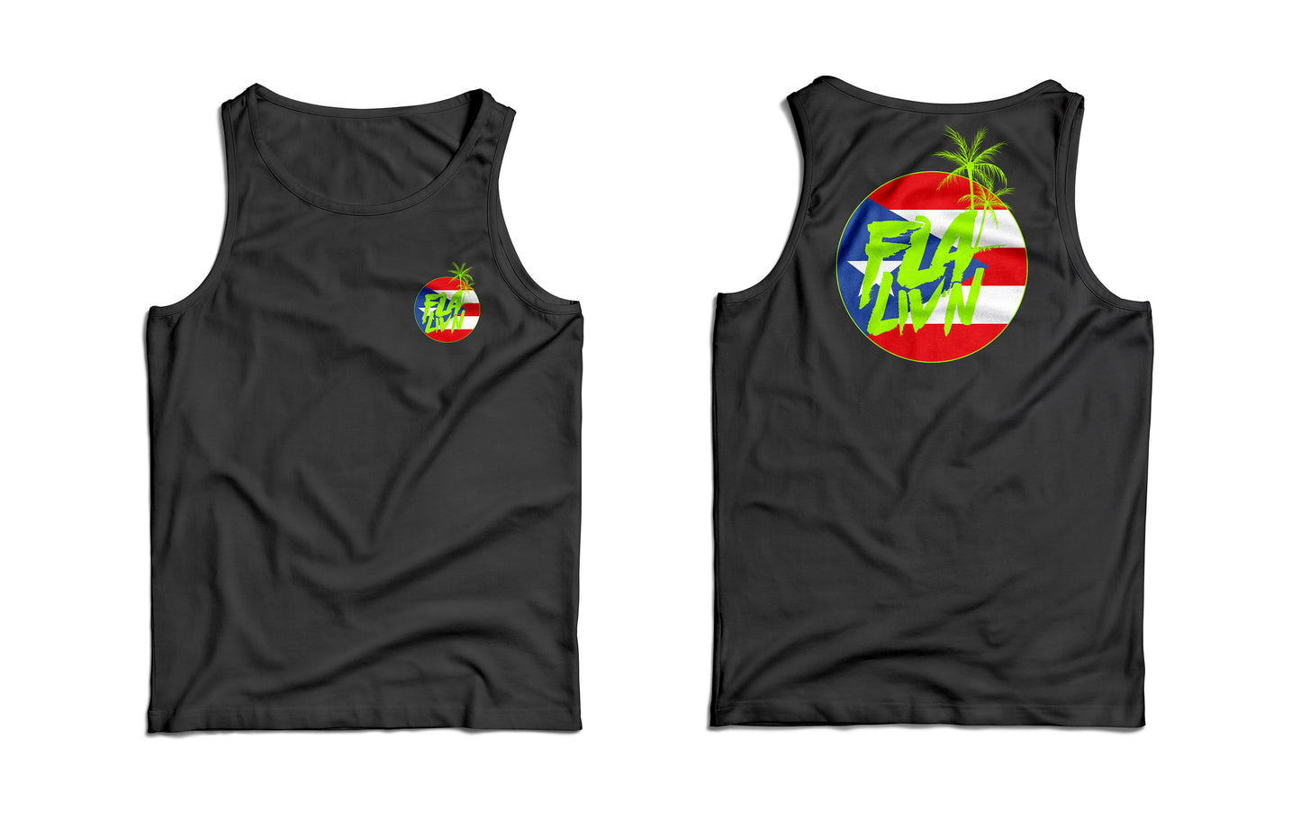 FLA LIV'N Flag TANK TOP