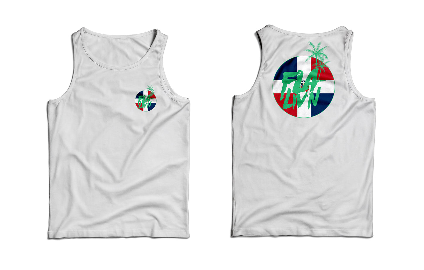 FLA LIV'N Flag TANK TOP