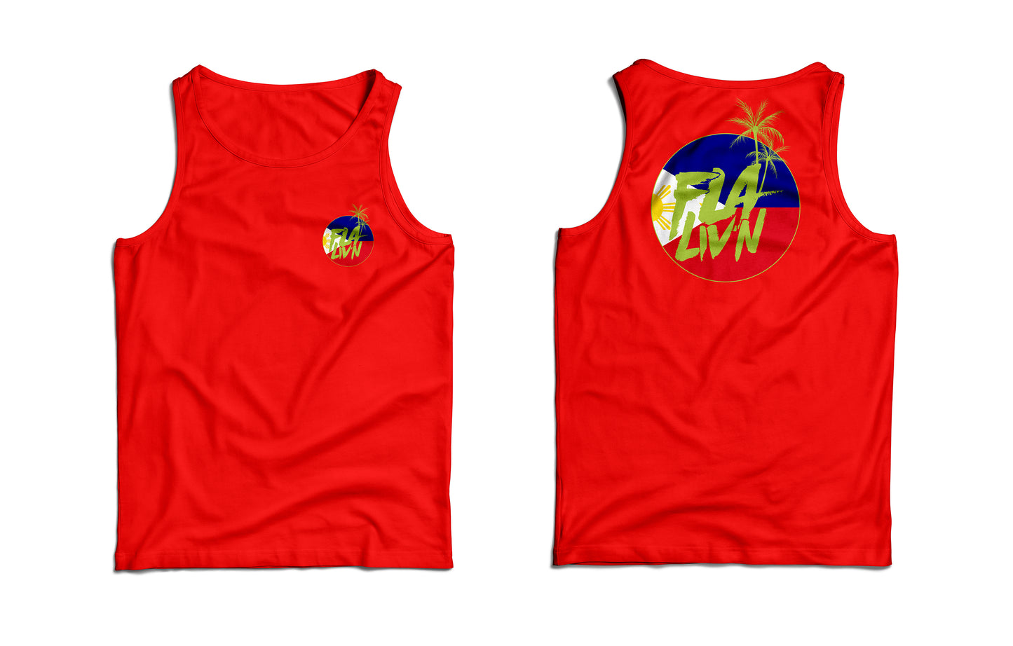 FLA LIV'N Flag TANK TOP