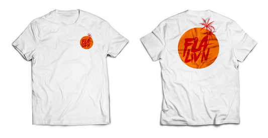 FLA LIV'N HOMETEAM T-SHIRT and HATS Orange-White